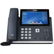 Yealink SIP-T48U IP telefon, siv, LED, Wi-Fi