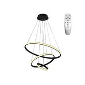 LED Zatemnitveni lestenec na vrvici LED/90W/230V 3000-6500K + Daljinski upravljalnik