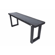 CAPOARTI Lesena klop BLACK, 90 cm
