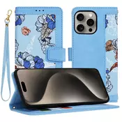 Etui Techsuit FlipCraft za iPhone 15 Pro Max - vibrant blue
