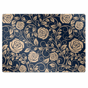 Decormat Podloga za stol Vintage golden roses 120x90 cm 15 cm