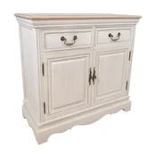 Homestar Komoda SAMIRA 85x39x82 cm, starinsko bela