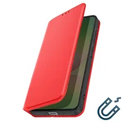 AVIZAR Preklopni etui za Galaxy A37 z držalom za kartice in funkcijo stojala, Rdeča, (5000275149)