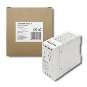 Qoltec napajalnik za DIN letev | 40 W | 12 V | 3,33 A | bel | tanek