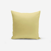 Žuta jastucnica boje senfa Minimalist Cushion Covers Düz, 45 x 45 cm
