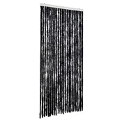 Vidaxl Zavesa proti mrčesu iz šenilje 100x220 cm antracitna