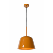 Lucide 30482/31/44 - Lestenec na vrvici MISHA 1xE27/60W/230V oranžen