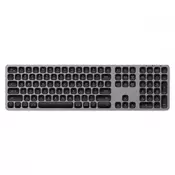 SATECHI Bežicna tastatura Aluminium Bluetooth US (Siva) ST-AMBKM