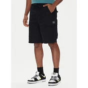 DC Shoes Kratke hlače iz tkanine Tundra ADYWS03086 Črna Regular Fit