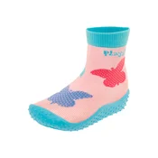 PLAYSHOES Čevelj za na plažo/kopanje Schmetterlinge modra/svetlo modra/roza/malina