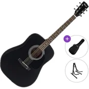 Cort AD810E SET Black Satin Elektroakustična dreadnought