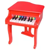 Djecji drveni klavir Classic World – Djecji Royal, crveni