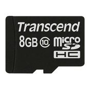 TRANSCEND MicroSDHC kartica 8GB Class 10 8GB, bez adaptera