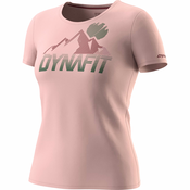 Dynafit TRANSALPER GRAPHIC S/S TEE W, ženska majica za planinarenje, roza 71885