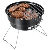 Vilde Grill węglowy stalowy składany przenośny 28x26x22 cm