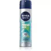 NIVEA MEN Fresh Kick antiperspirant v pršilu 48 ur 150 ml
