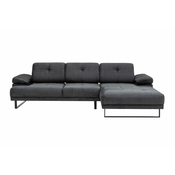 ATELIER DEL SOFA Ugaona garnitura Mustang Small Right Anthracite