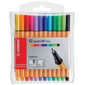 Stabilo STABILO Fineliner point 88 Mini, 18 plastični kovček, (21655436)