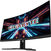 GIGABYTE Obnovljeno - kot novo - GigaByte 68,6 cm 27 G27FC A 1920x1080 Curved Gaming 170Hz VA 1ms 2xHDMI DisplayPort 2xUSB3.0 HAS Zvočniki FreeSync Monitor, (21160637)