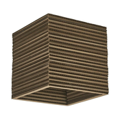 Ledvance - Plafonsko svetlo DECOR CARDBOARD 1xE27/15W/230V 25x25 cm