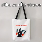 Ceger (torba) za kupovinu Ubivam za hranu