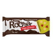 BIO Roobar proteinska ploščica – lešnik & čokolada, 40 g