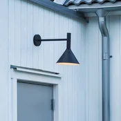 PR Home Tripp zunanja stenska svetilka črna - Skandinavski - Kovina