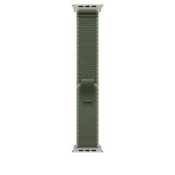 49mm Green/Neon Trail Loop – M/L - Natural Titanium Finish