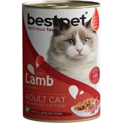 BESTPET Konzerva jagnjetine u sosu Adult cat 400g