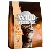 400g Wild Freedom Kitten Wide Country,perutnina za mačke