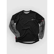 Loose Riders Neo Tribe Long Sleeve Jersey black grey