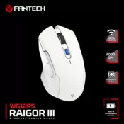 Mis Gaming Wireless Fantech WG12R raigor III beli