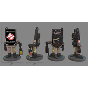 Numskull Power Idolz by Numskull Ghostbusters VHS Držalo za brezžični polnilec za telefon - združljivo z napravami, ki podpirajo Qi, hiter Qi - uradno blago Ghostbusters, (20850589)
