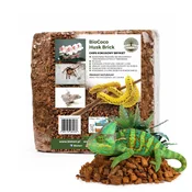 shumee BioCoco Husk Brick Briketi iz kokosovih sekancev za terarij 4,5 kg