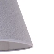 Duolla Lampshade Sofia višina 31 cm, veroni siva - Tkanine/tekstil