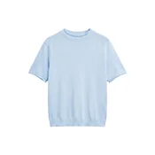 Pull&Bear Pulover svetlo modra