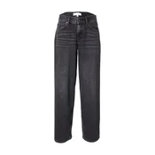 TOPSHOP Kavbojke Cinch črn denim