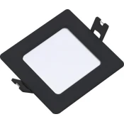 Rabalux Plafonjera Shaun2, 3W, 4000K, Kvadratna, Crna
