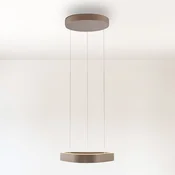 Paul Neuhaus LED obesna svetilka Q-Stretto, bronasta, 40,8 cm - Dnevna soba/jedilnica - Sodobni - bronasta, bela - Kovina