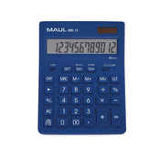 MAUL stolni kalkulator MXL 12, plavi