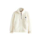 Superdry Jopa iz flisa petrol/brusnica/bela