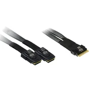 Inter-tech Inter-Tech 463704 kabel SFF-8654 na SFF-8087 0.75m