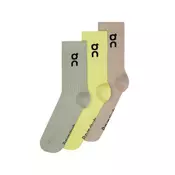 Nogavice On  Logo Sock High 3P Lemonade  M
