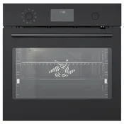 FRILLESBO Ventilac pečica s krožnim grelcem, dodatna funkcija kuhanja s paro funkcija pečenja/črna IKEA 500