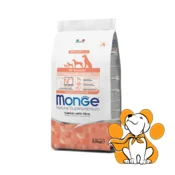 Monge Natural Superpremium Puppy And Junior All Breeds Salmon 2.5kg, Za Štence