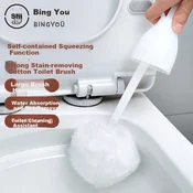 Bingyou Cetka za WC šolju, Bela