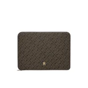 TOMMY HILFIGER Torbe za prenosnik MONO kaki / črna / bela