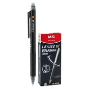Gel/radirka M&G iErase VI 0,5 mm - črno polnilo