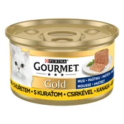 Gourmet GOLD piščančja pašteta, 12x85 g