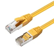 Omrežni kabel CAT6A S/FTP 10m rumen LSZH
